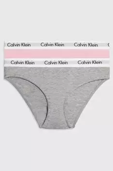 Пары хлопковых трусиков-бикини Modern для девочек Calvin Klein, розовый