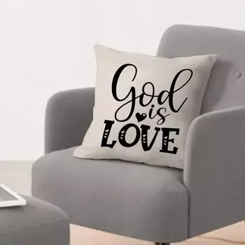 Пасхальная наволочка, наволочки God is Lov, чехлы для подушек 26x26 дюймов, чехлы для подушек в фермерском доме, чехлы для дивана, гостиной, офиса, мягкая квадратная наволочка с акцентом для детей Rebbygena, Style-6