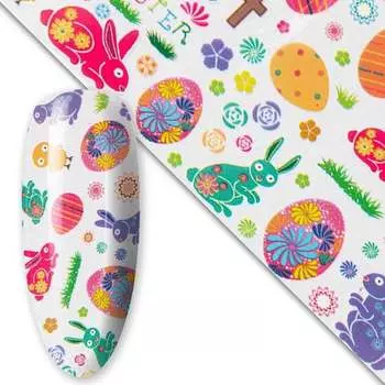 Пасхальная переводная фольга 100см №4, Molly Lac