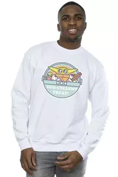 Пасхальный свитшот Mandalorian Eggcellent Star Wars, белый