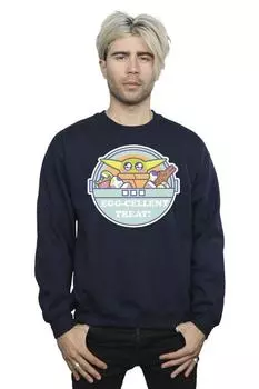 Пасхальный свитшот Mandalorian Eggcellent Star Wars, темно-синий