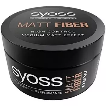 Паста Matt Fiber 100мл, Syoss