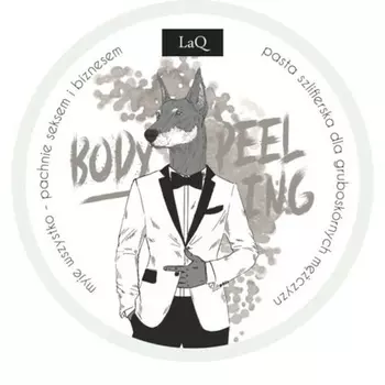 Паста-пилинг Dobermann для суровых мужчин 200мл, Laq