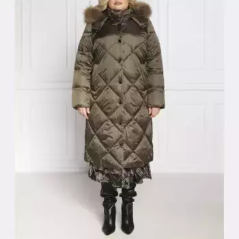 Пастельная куртка прямого кроя больших размеров Persona By Marina Rinaldi, зеленый