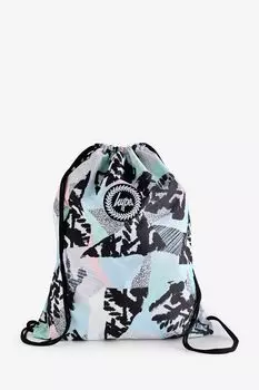 Пастельная сумка с морилкой и завязками Hype, розовый