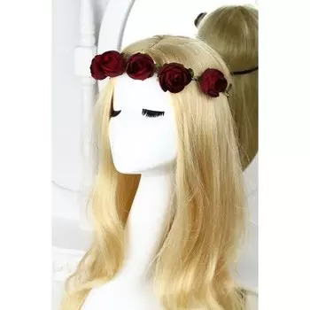 Пастельный венок из лютиков - зеленый W41ZIEL Upominkarnia