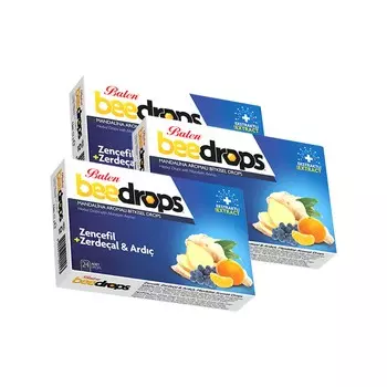 Пастилки Balen имбирь с можжевельником и мандарином 24 драже 3 шт