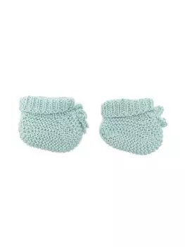 Patachou трикотажные пинетки, зеленый