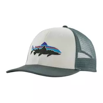 Patagonia Бейсболка из органического хлопка, унисекс, зеленая