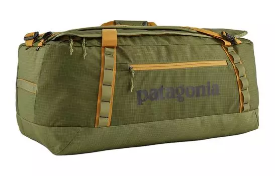 Patagonia Дорожная сумка из переработанного термополиуретана с ламинированным материалом, 70 л, унисекс, матовый, зеленый