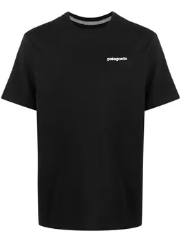 Patagonia футболка P-6 Logo Responsibili-Tee, черный