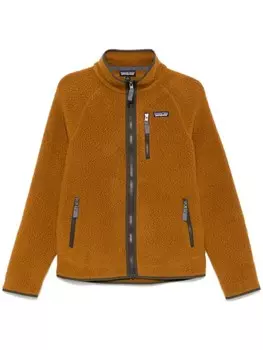 Patagonia куртка в стиле ретро, коричневый