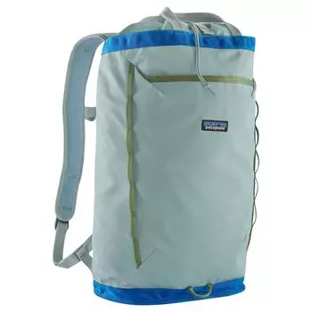 Patagonia Сумка-рюкзак из органического хлопка для походов и активного отдыха, унисекс, ярко-синяя