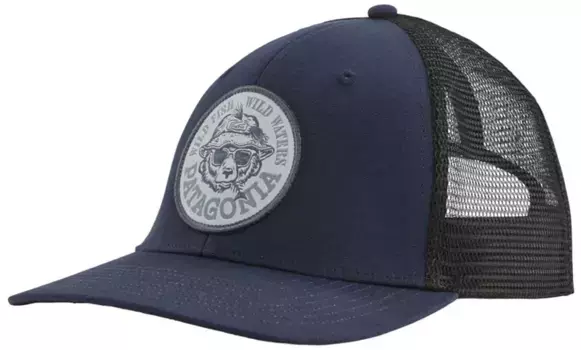 Patagonia Take a Stand Кепка дальнобойщика, цвет Wild Grizz/New Navy