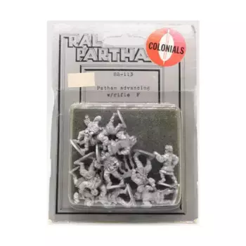 Патан продвигается с винтовкой, Historicals (Grey Cards)