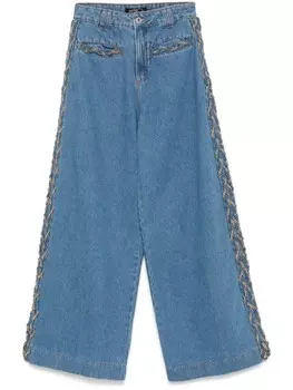 PatBO широкие джинсы, синий