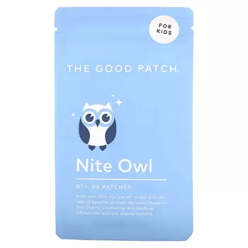 Патчи для улучшения сна The Good Patch Nite Owl для детей, 6 шт