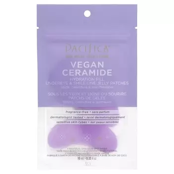 Патчи увлажняющие Pacifica Vegan Ceramine Hydration Fill Undereye & Smile Line Jelly Patches, 4 патча