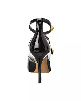 Патентованные туфли Valentino Roman Stud 100, черный