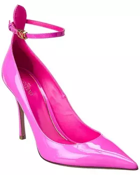 Патентованные туфли Valentino VLogo 100, розовый