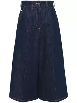 Patou джинсы кюлоты, синий