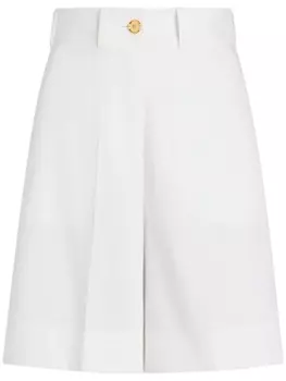 Patou габардиновые шорты-бермуды, белый