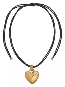 Patou колье с подвеской, черный