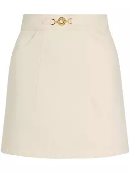 Patou мини-юбка А-силуэта, нейтральный