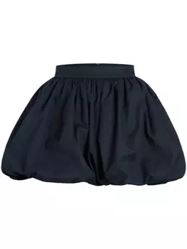 Patou объемная юбка мини, синий