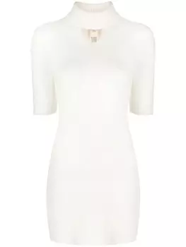 Patou платье мини, белый