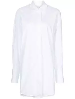 Patou платье-рубашка мини, белый