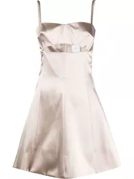 Patou платье с вырезом, серый