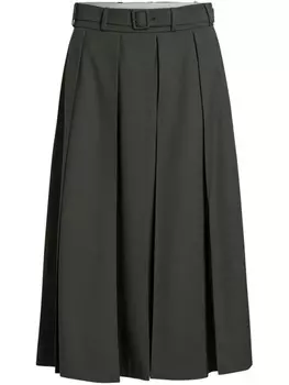 Patou плиссированная юбка миди, зеленый