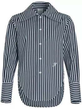 Patou полосатая рубашка из органического хлопка, синий