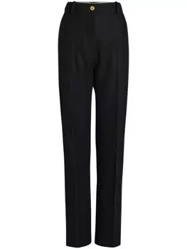 Patou прямые брюки Iconic, черный