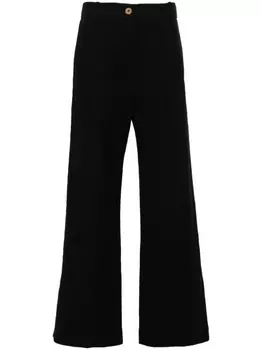 Patou прямые брюки Iconic Long, черный