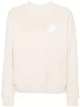 Patou толстовка с нашивкой-логотипом, нейтральный цвет