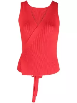 Patou топ в рубчик, красный