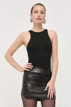 Патриция Пепе топ Patrizia Pepe, черный