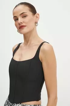 Патриция Пепе топ Patrizia Pepe, черный