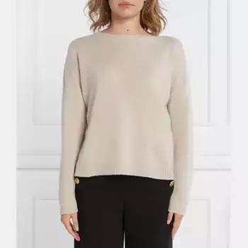 Patrik шерстяной свитер классического кроя с добавлением кашемира Marella, бежевый