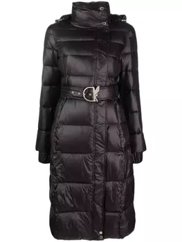 Patrizia Pepe belted padded coat, черный