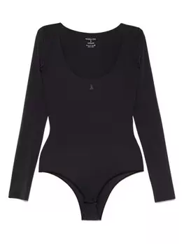 Patrizia Pepe боди с узором Fly, черный