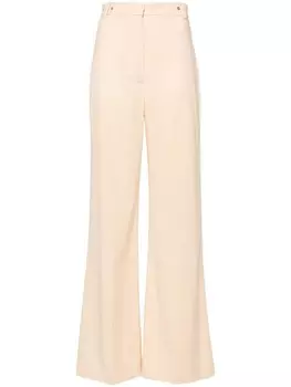Patrizia Pepe брюки палаццо Essential, нейтральный цвет