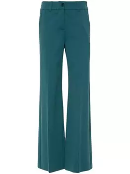 Patrizia Pepe брюки палаццо с низкой посадкой, зеленый