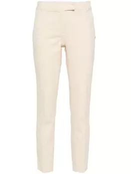 Patrizia Pepe брюки с логотипом, нейтральный цвет