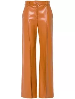 Patrizia Pepe брюки с низкой посадкой, коричневый