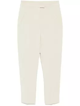 Patrizia Pepe брюки с узором Fly, нейтральный