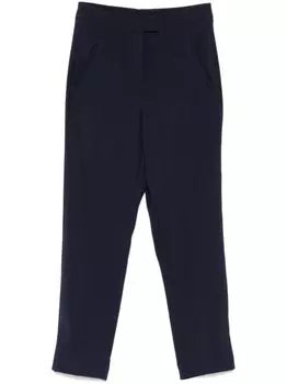 Patrizia Pepe брюки с узором Fly, синий