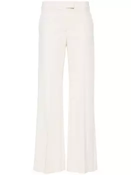 Patrizia Pepe брюки с заниженной талией, белый